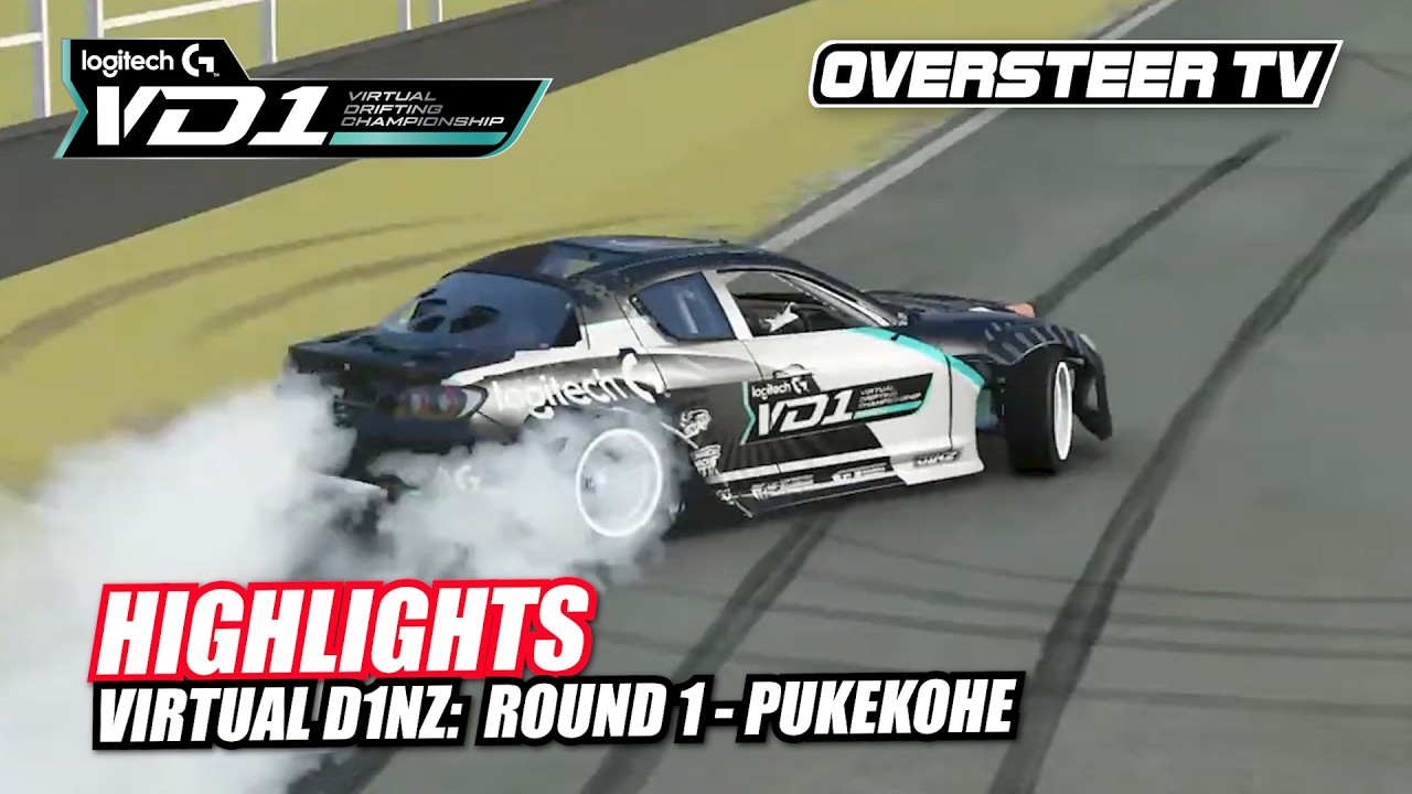 Highlights &bull; VD1 Logitech G Virtual Series &bull;  Round 1 &bull; Pukekohe Park Raceway