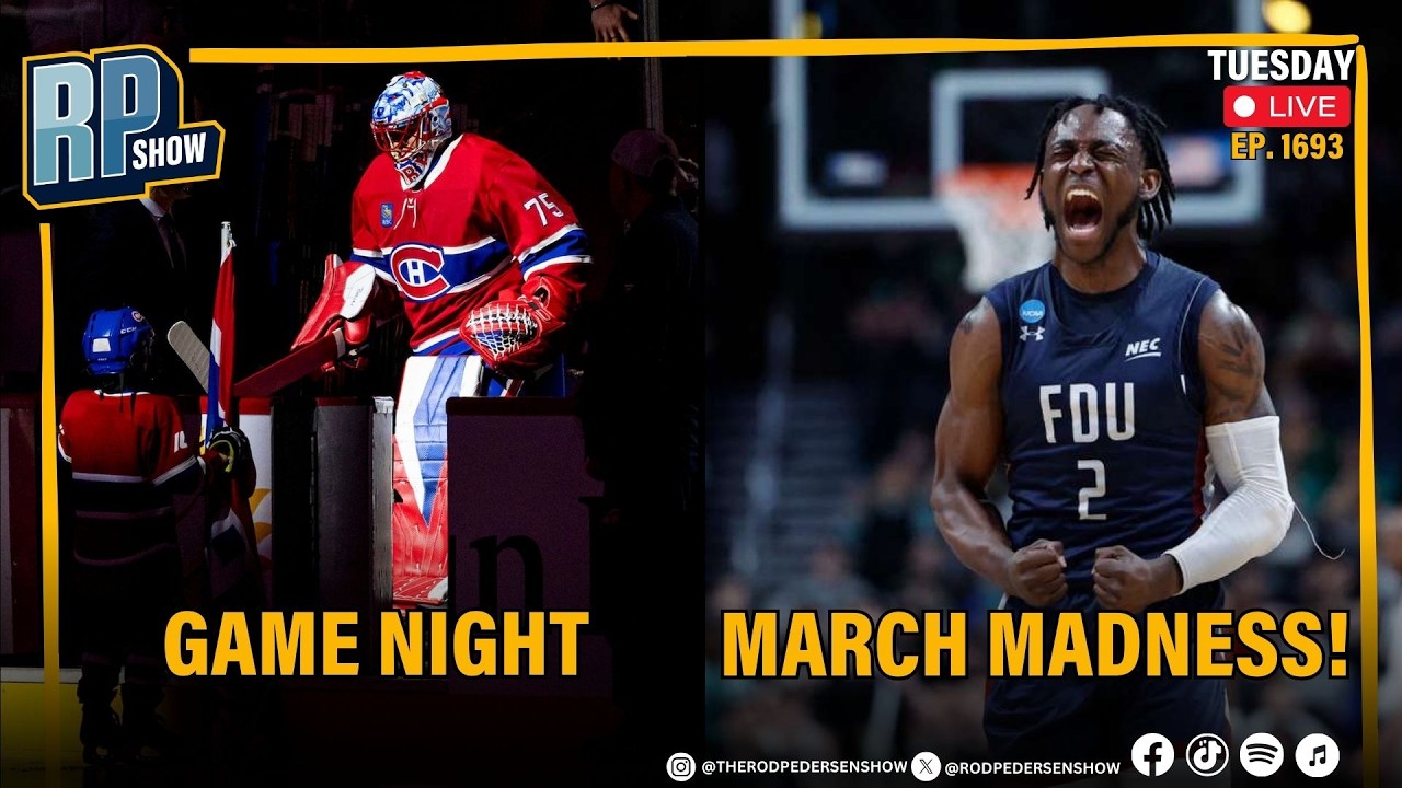 March Madness & NHL Game Night Talk | TK Wins + Mitchell Blair | Rod Pedersen Show EP. 1693