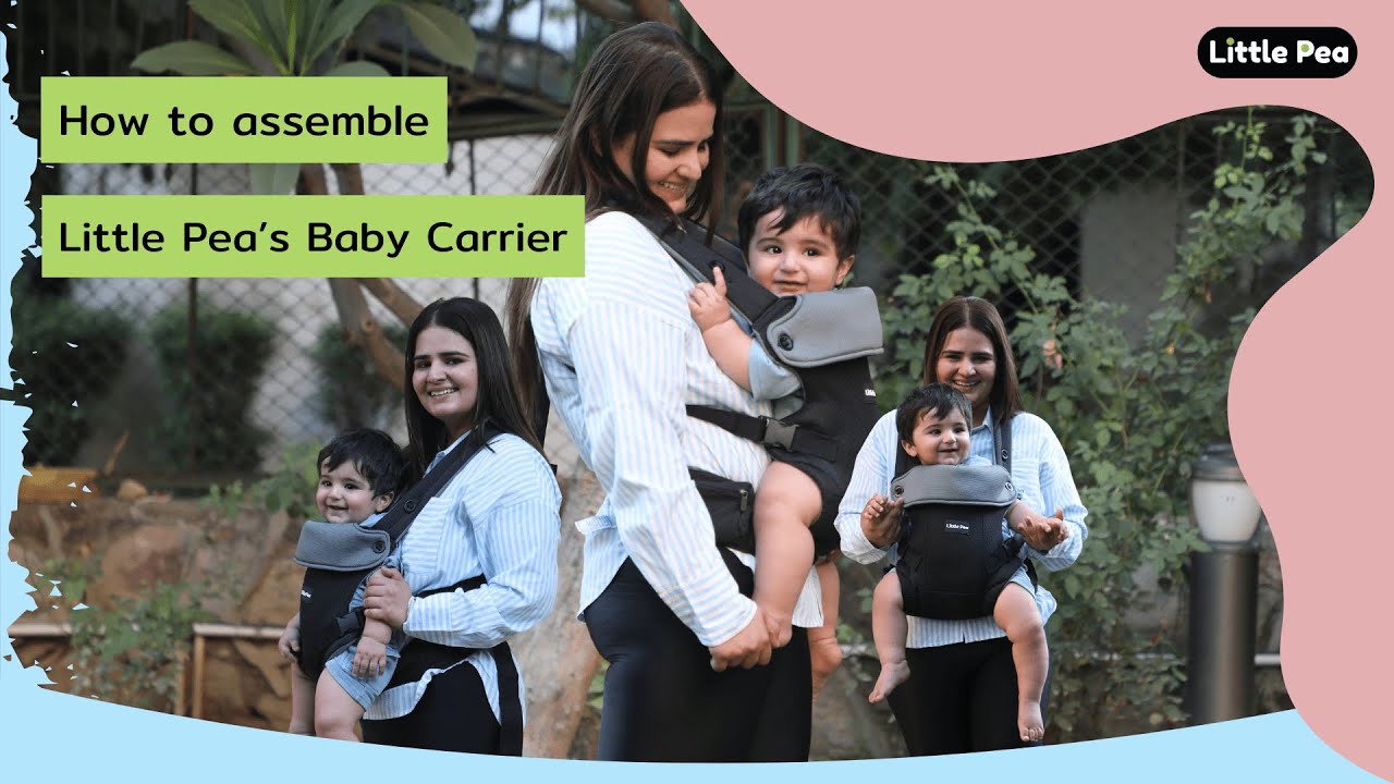 How to assemble baby carrier by Little Pea