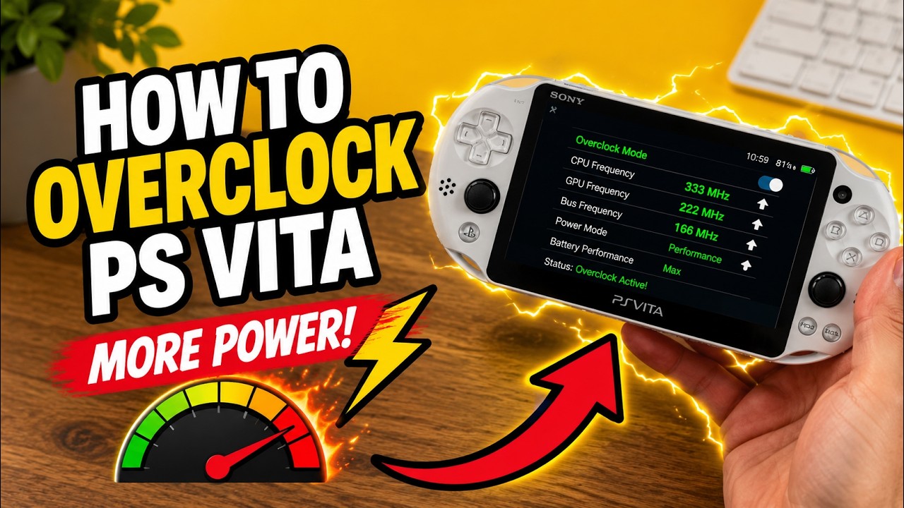 PS Vita Overclocking Guide 2025 | Unlock Smoother Gameplay FAST