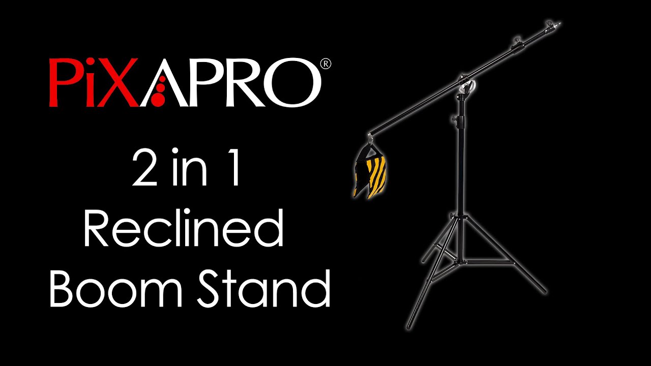 PIXAPRO 2 in 1 Reclined Boom Stand