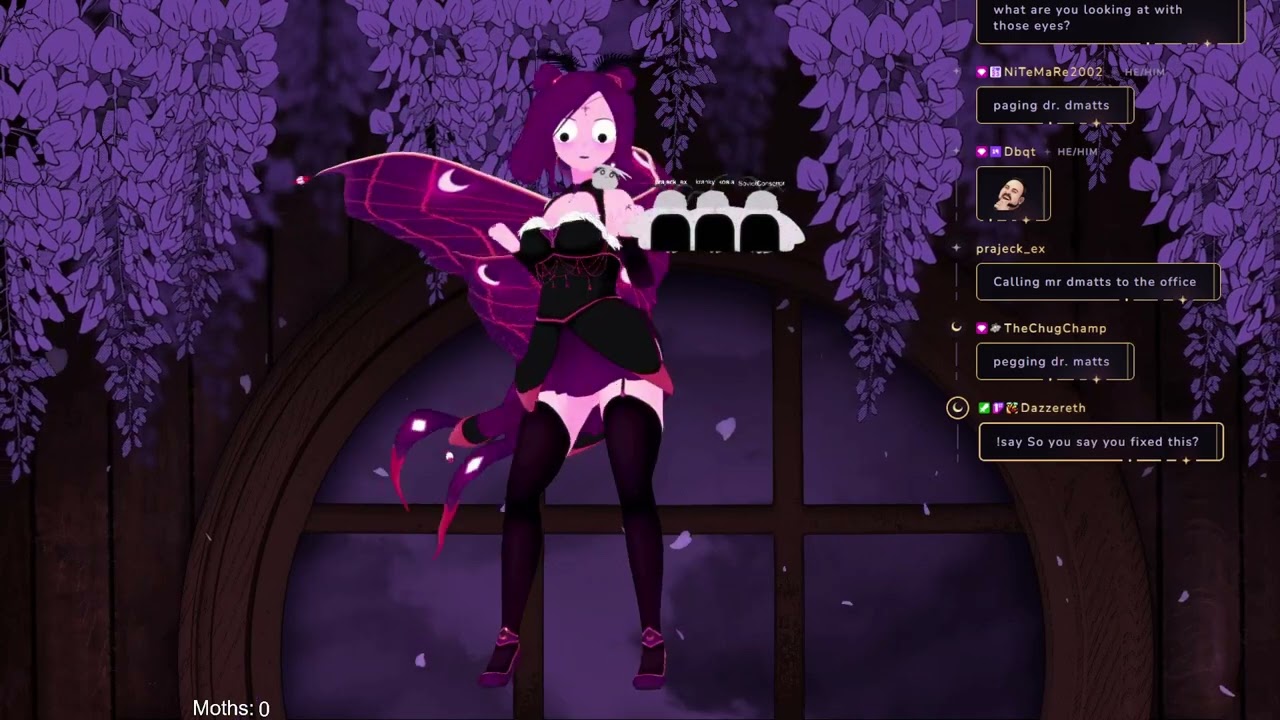 Hey neat I did a thing ♥ Moth Vtuber ♥