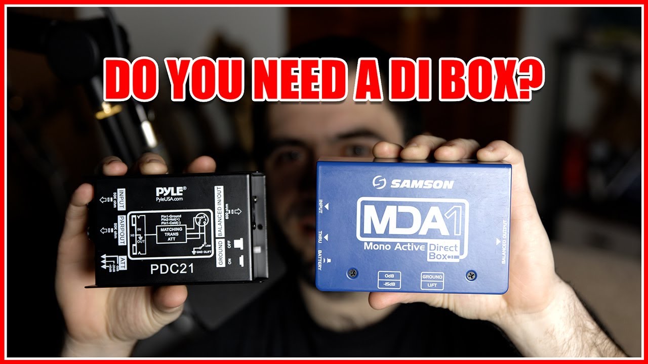 IS A DI BOX REALLY NEEDED?
