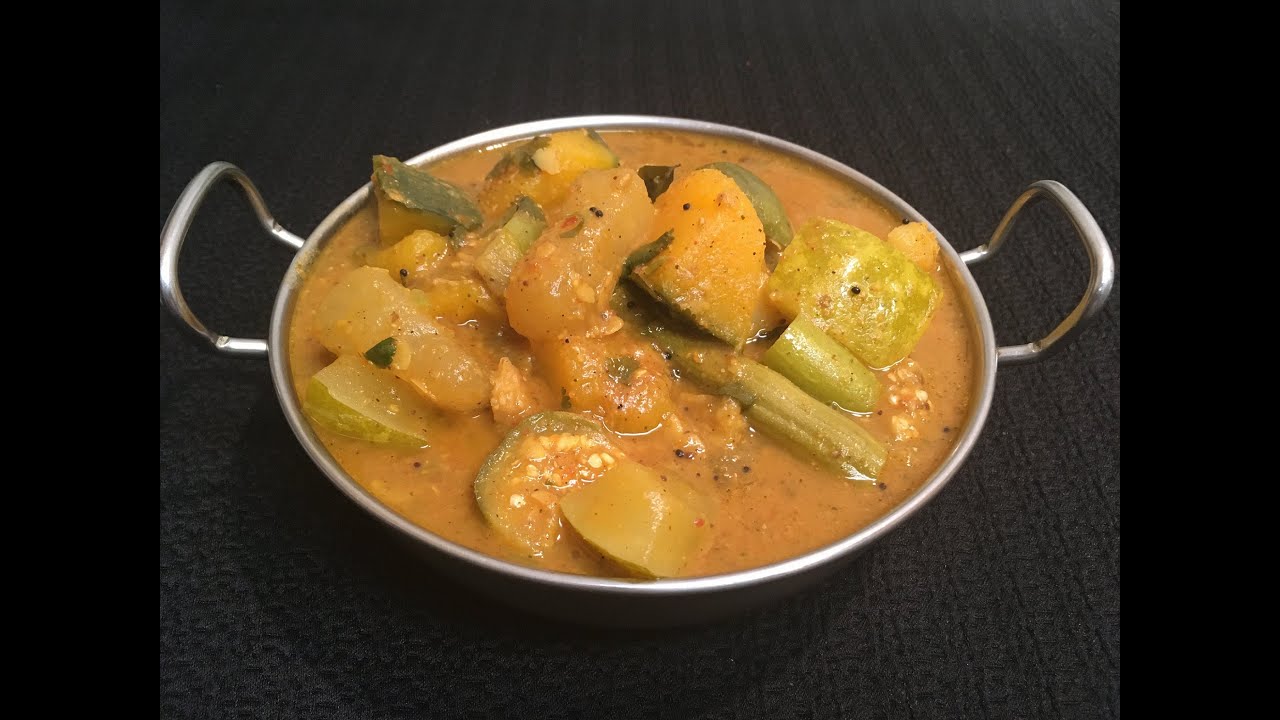 Kolmbo | Devasthana Style Kolmbo | Temple Style Vegetable Sambar |