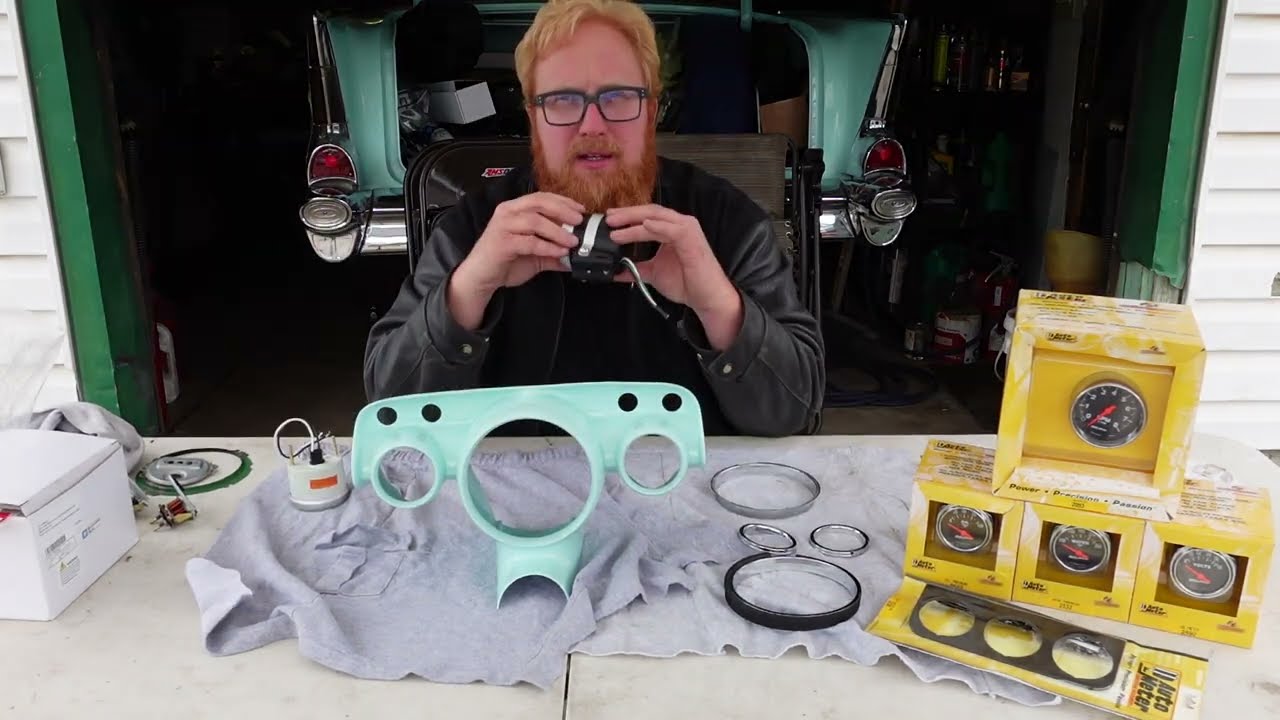 Something New for Bel Air- Gauge What it Is!  #chevybelair #gauges
