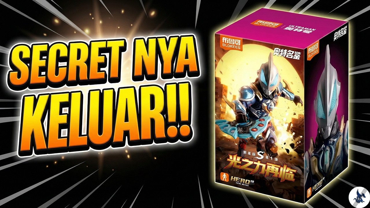 HOKI PARAH! DAPET SECRET? UNBOXING BLOKEES ULTRAMAN GALAXY S VERSION