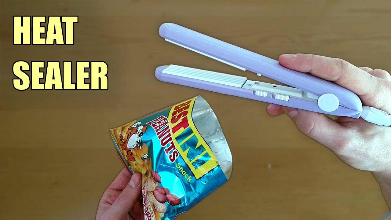 Plastic Bag Sealer - Mini Heat Sealing Machine for Food Packaging