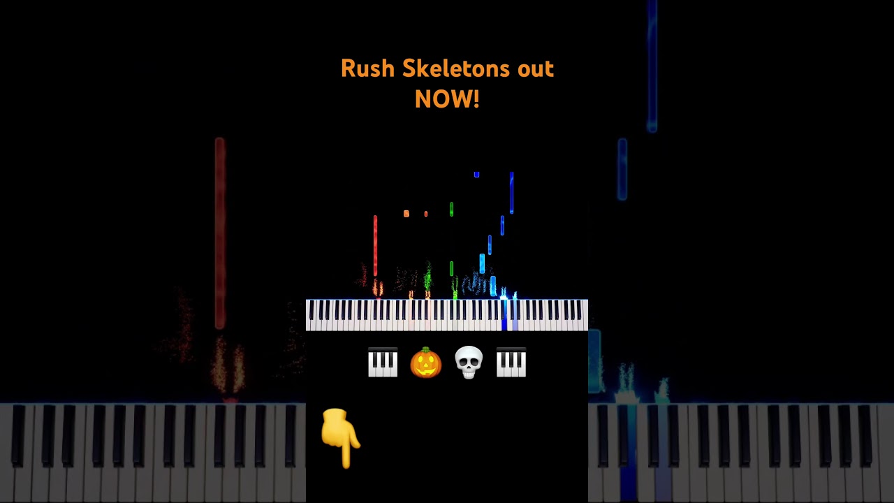 Spooky month just got better #rushe #rush #smb #impossiblepiano #music #piano #sheetmusicboss