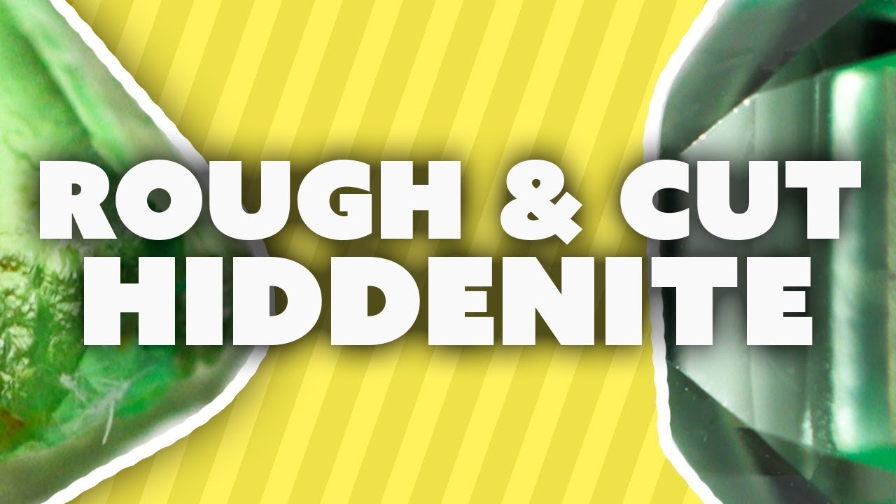 Unboxing Rough & Cut Hiddenite