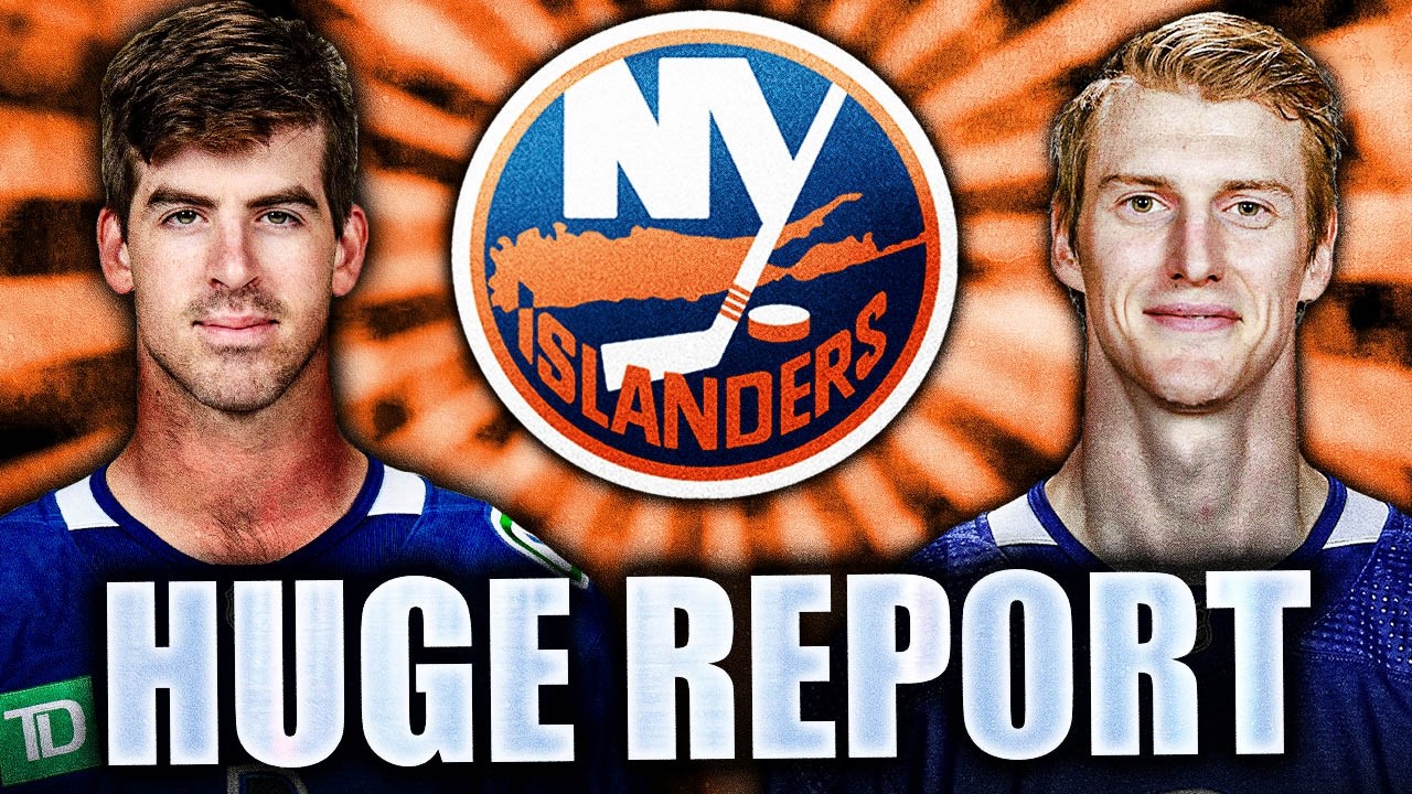 HUGE TRADE REPORT: CONOR GARLAND & TYLER MYERS TRADE TO THE NEW YORK ISLANDERS COMING SOON?