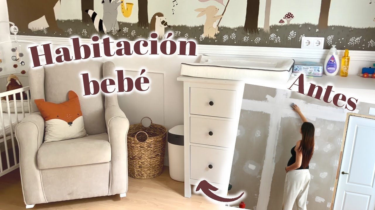 REFORMA HABITACIÓN BEBÉ | ROOM TOUR FINAL | BABY ROOM MAKEOVER | ANTES y DESPUÉS