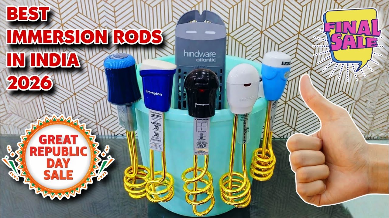 Republic Day Sale 2026 🇮🇳 Best Immersion Rods in India | Top Deals on Amazon