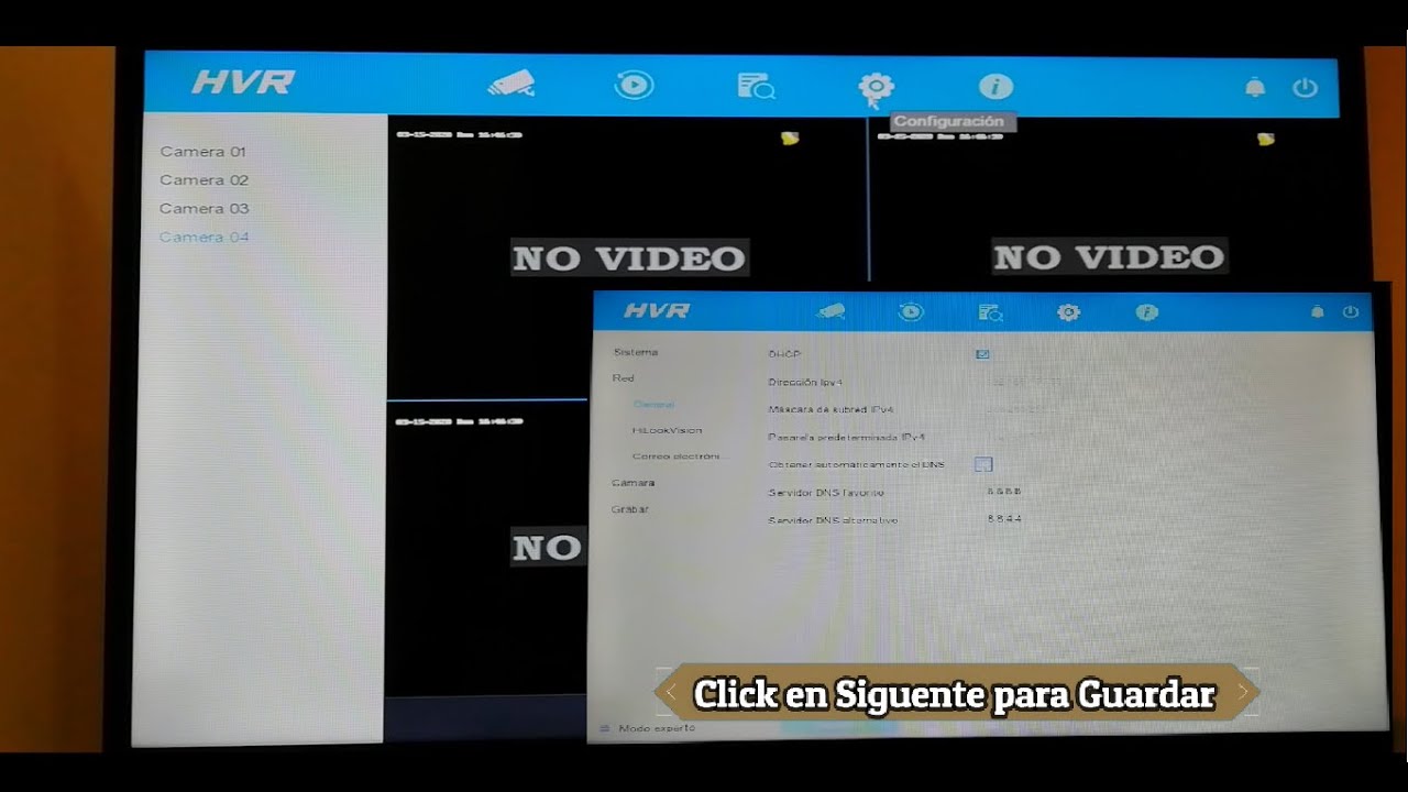 Configuración Básica y Avanzada de DVR Hilook