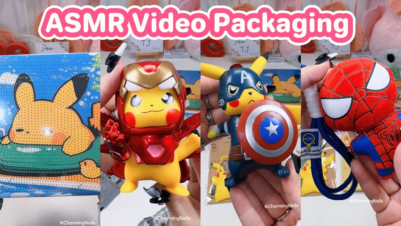 ASMR packaging TJ P’s third order 