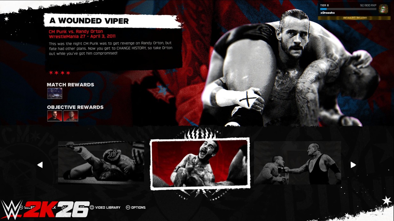 WWE 2K26 Showcase: CM Punk vs Randy Orton | A Wounded Viper