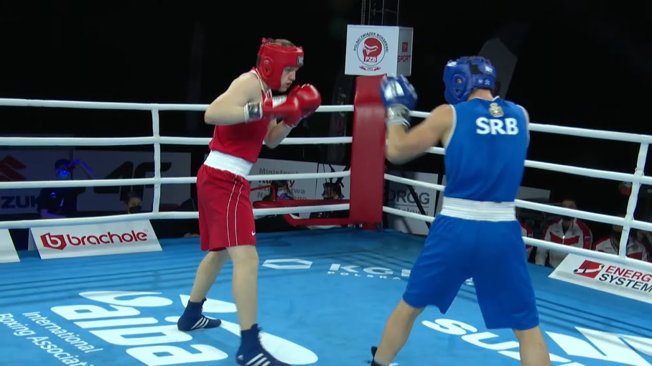 Kielce 2021 Session13A (M81kg) KAVERIN Vasily (RUS) vs MEMIC Almir (SRB)