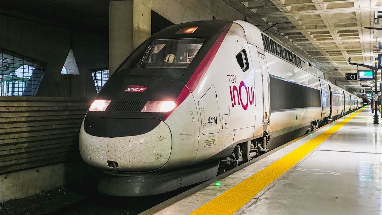 4K COMPILATION AMBIANCE TRAINS : TGV & EUROSTAR / GARE SNCF LILLE-EUROPE -  FRANCE 🇫🇷