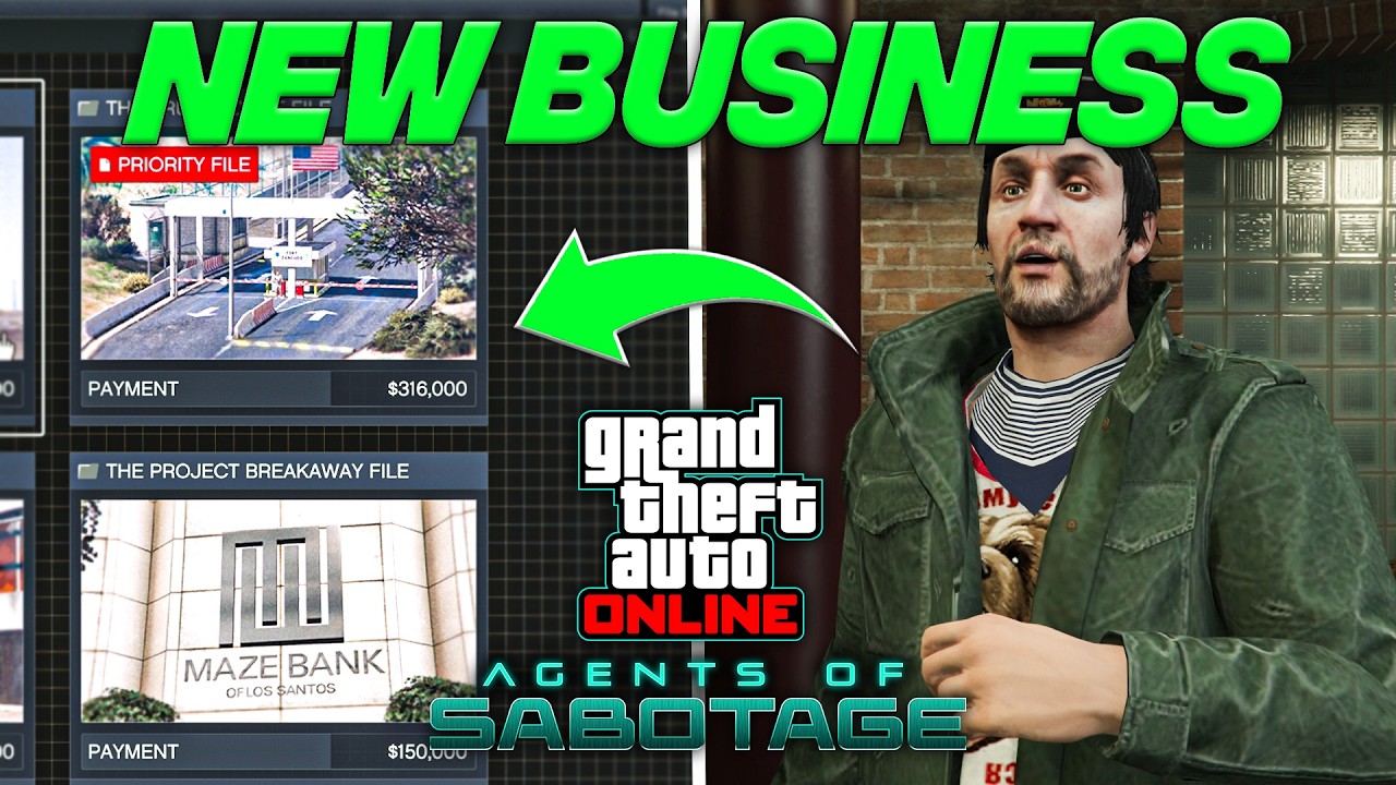 GTA Online Agents Of Sabotage Beginner Guide! (New Business EXPLAINED)