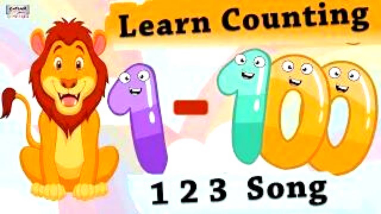 Learn Counting 1- 100 | Numbers Song In English For Kids - Beginners | 1-100 Rhyme | 27M