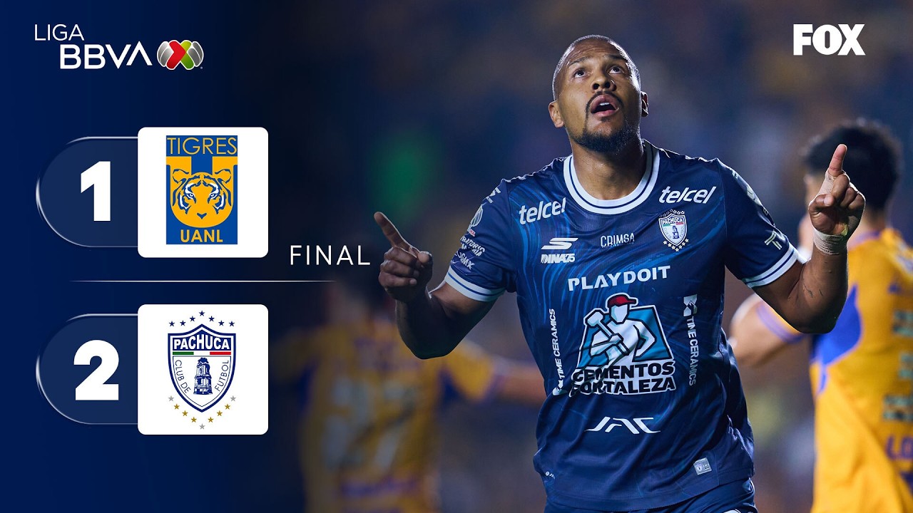TIGRES 1-2 PACHUCA | RESUMEN Y GOLES | CLAUSURA 2026 | JORNADA 7