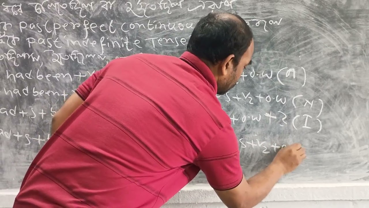 About past perfect continuous tense.