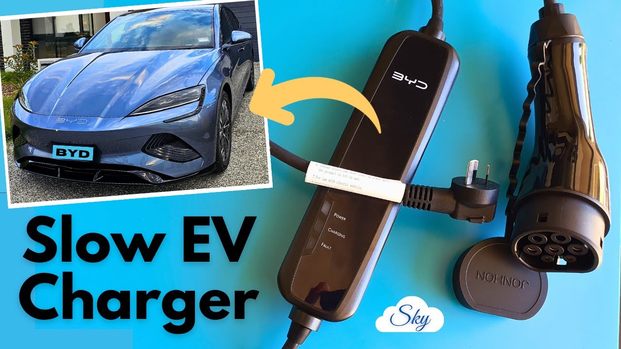 How fast is the BYD Seal portable EV charger? Battery consumption & charging speed