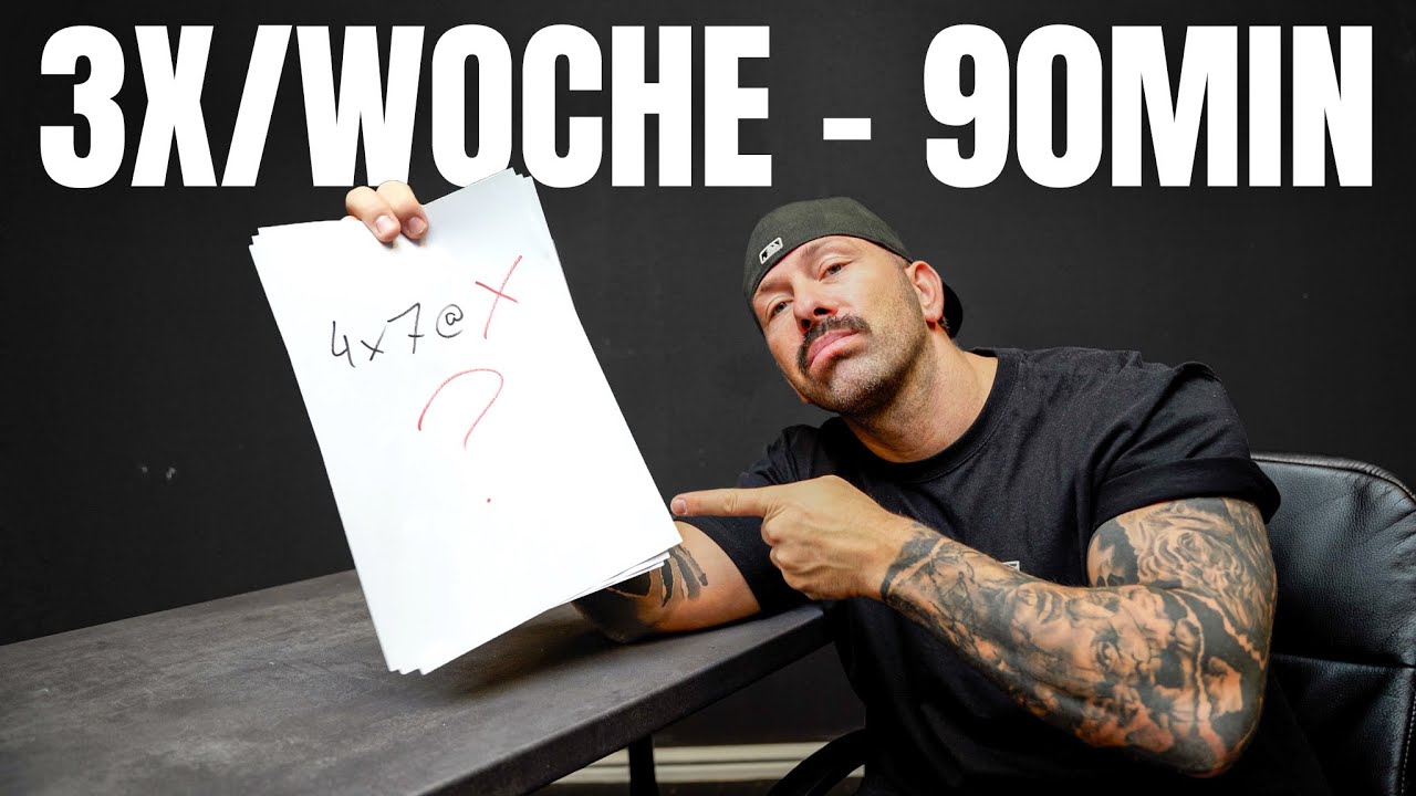 Trainiere so in 2025 für den besten Muskelaufbau und Fettabbau! (Gratis 6 Wochen Plan)