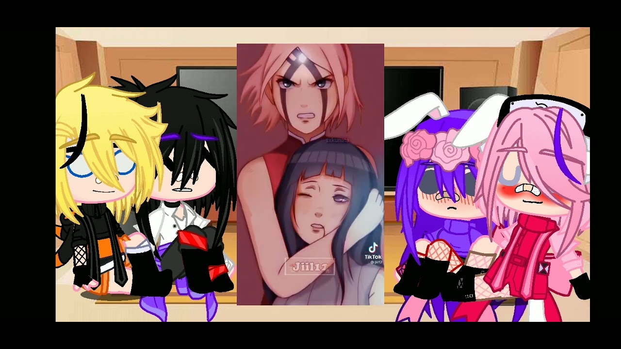 []time 7 e hinata~ react to🏳️‍🌈 tiktoks sakuhina narusasu/^sasunaru🏳️‍🌈^