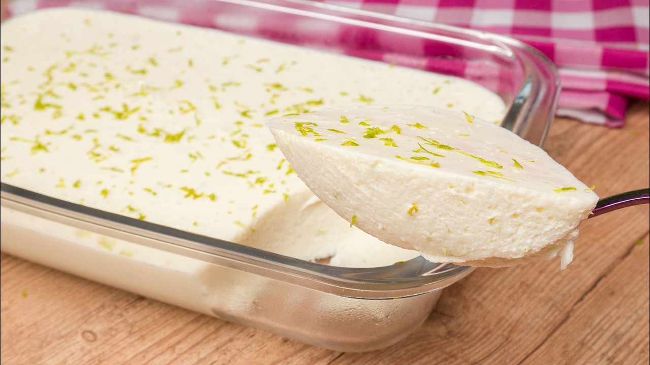 MOUSSE DE LIMÃO SEM AÇÚCAR DE LIQUIDIFICADOR FÁCIL | Cook'n Enjoy 1595