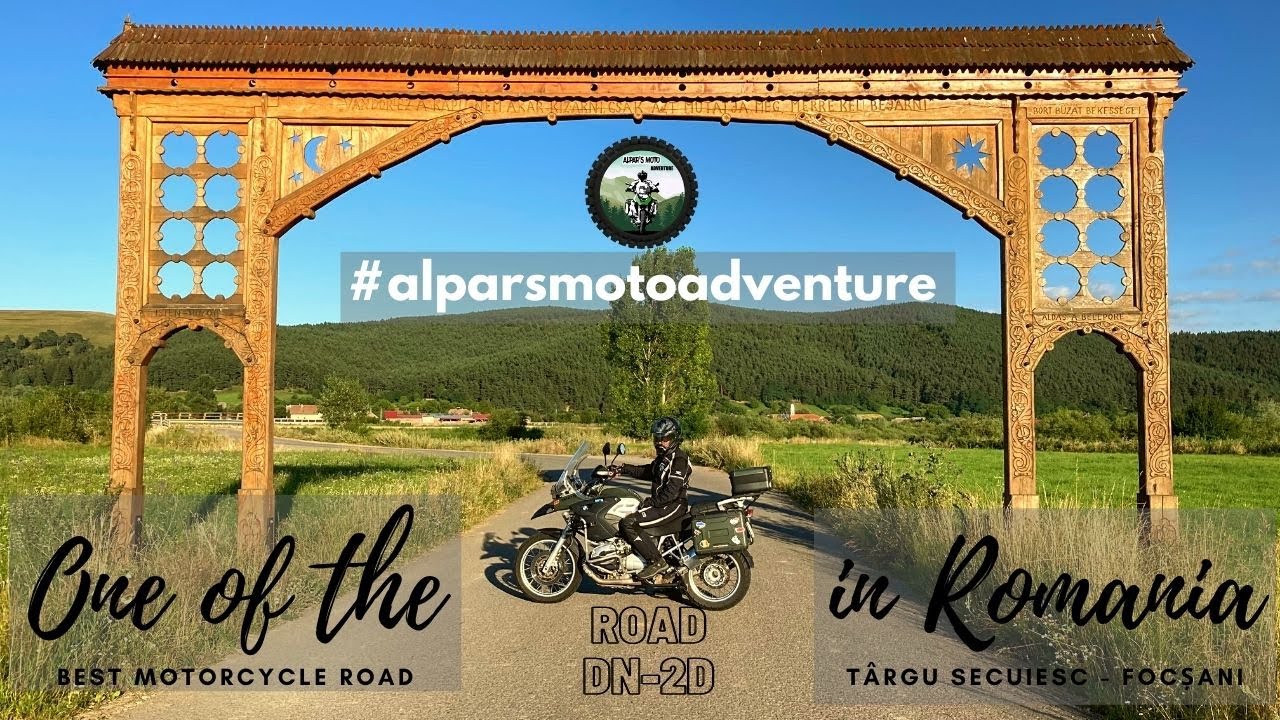 Egyik legjobb motoros út Romániában DN2D- One of best Motorcycle Road in Romania - with BMW R1200GS
