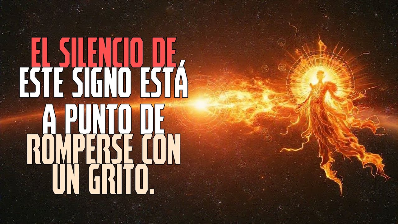 EL SILENCIO DE ESTE SIGNO ESTÁ A PUNTO DE ROMPERSE CON UN GRITO