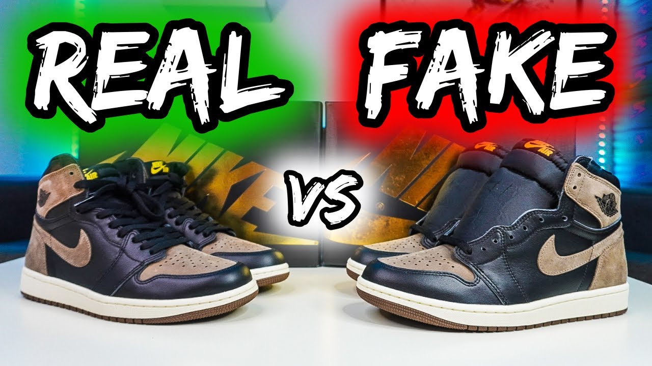 ⚠️REAL vs FAKE (REPLICA,UA) JORDAN 1 PALOMINO ⚠️ APRENDE A DISTINGUIRLAS!
