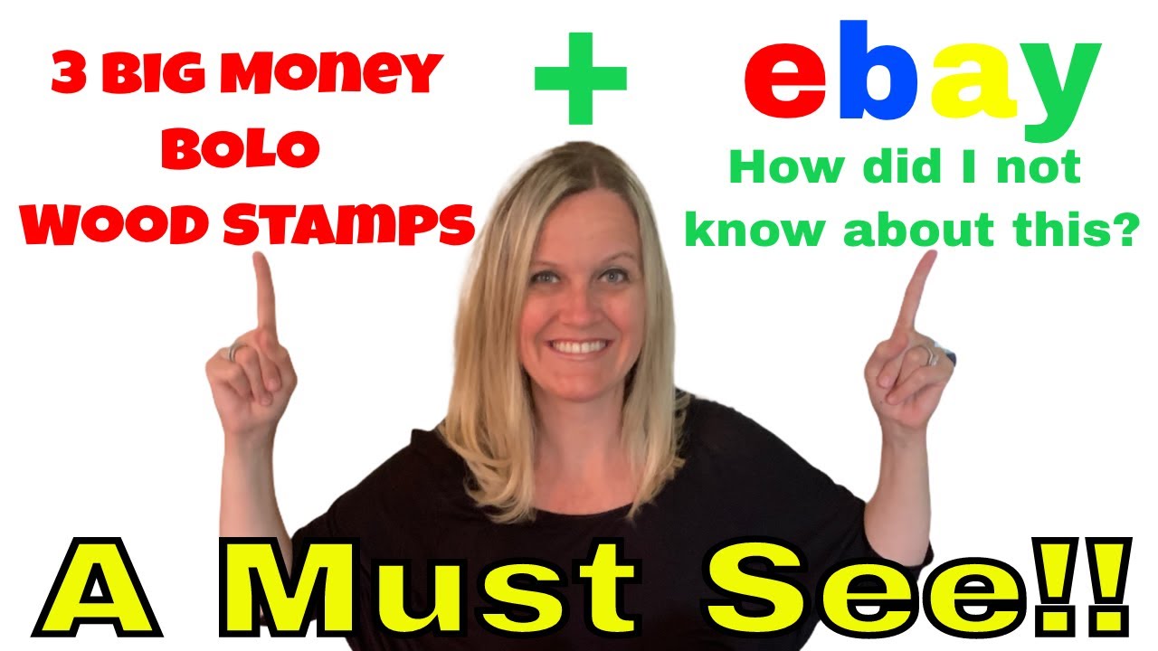 Be on the Look Out for these 3 BIG MONEY BOLO Wood Rubber Stamps Plus a Tip that will save you time!