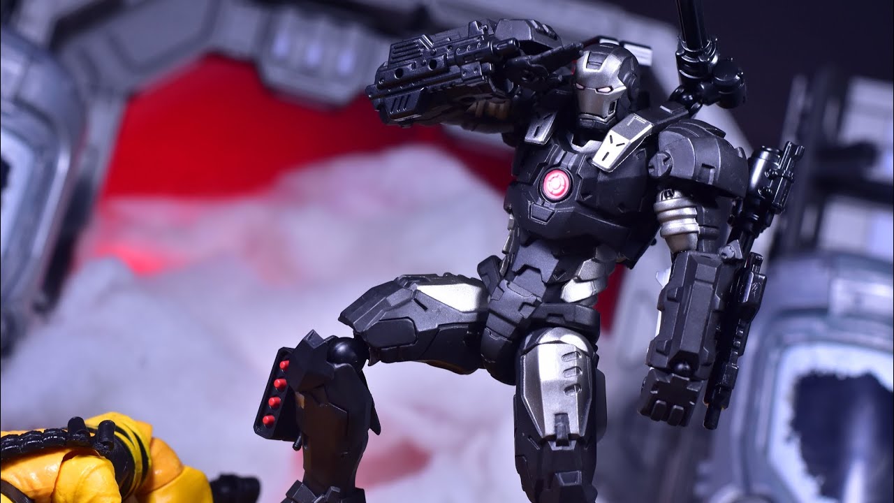 Обзор Revoltech Marvel Amazing Yamaguchi War Machine
