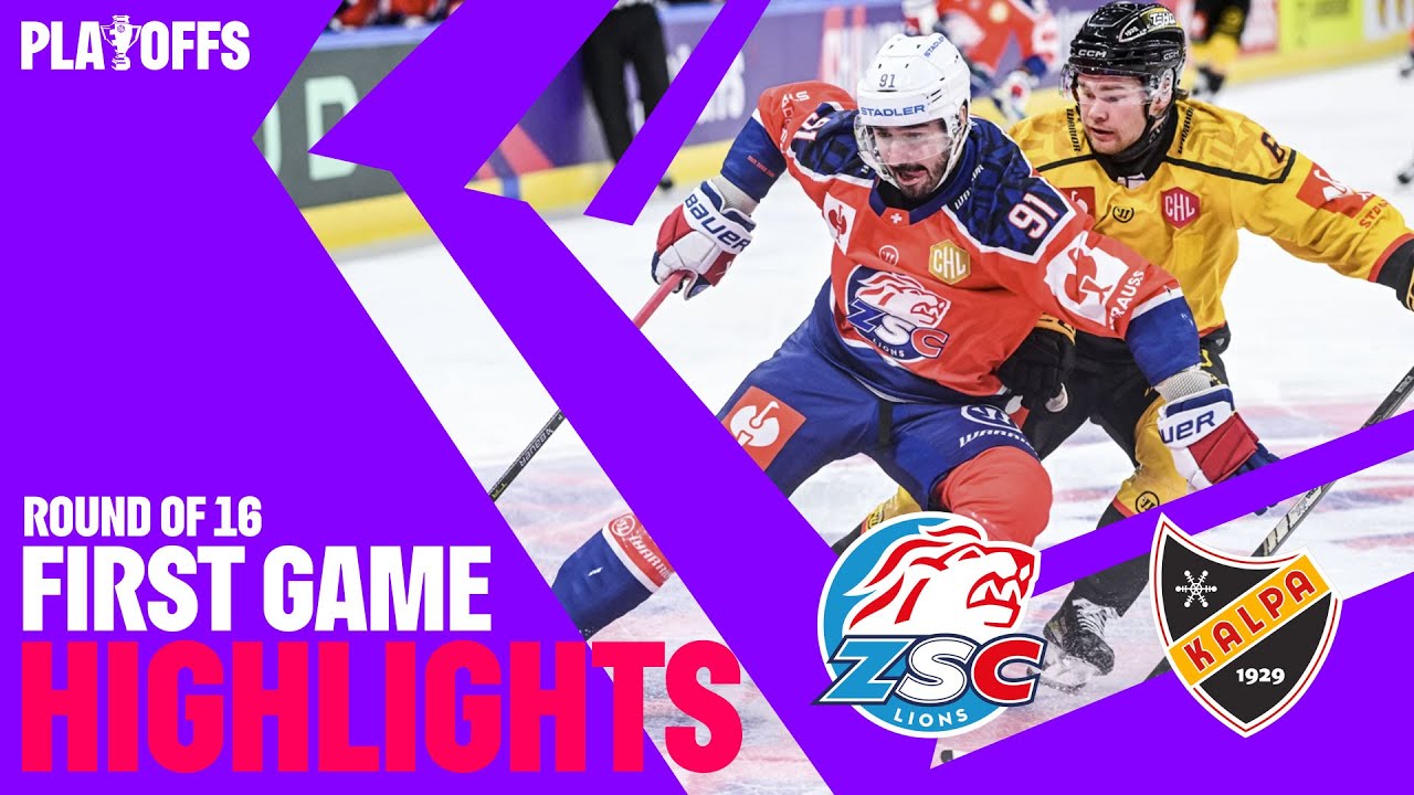 Highlights | ZSC Lions Zurich vs KalPa Kuopio