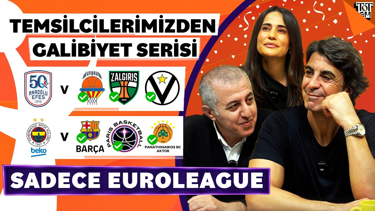 Haftanın Maçında Zafer Fenerbahçe'nin | Anadolu Efes Öz Güven Tazeledi | Sadece EuroLeague S3 #17