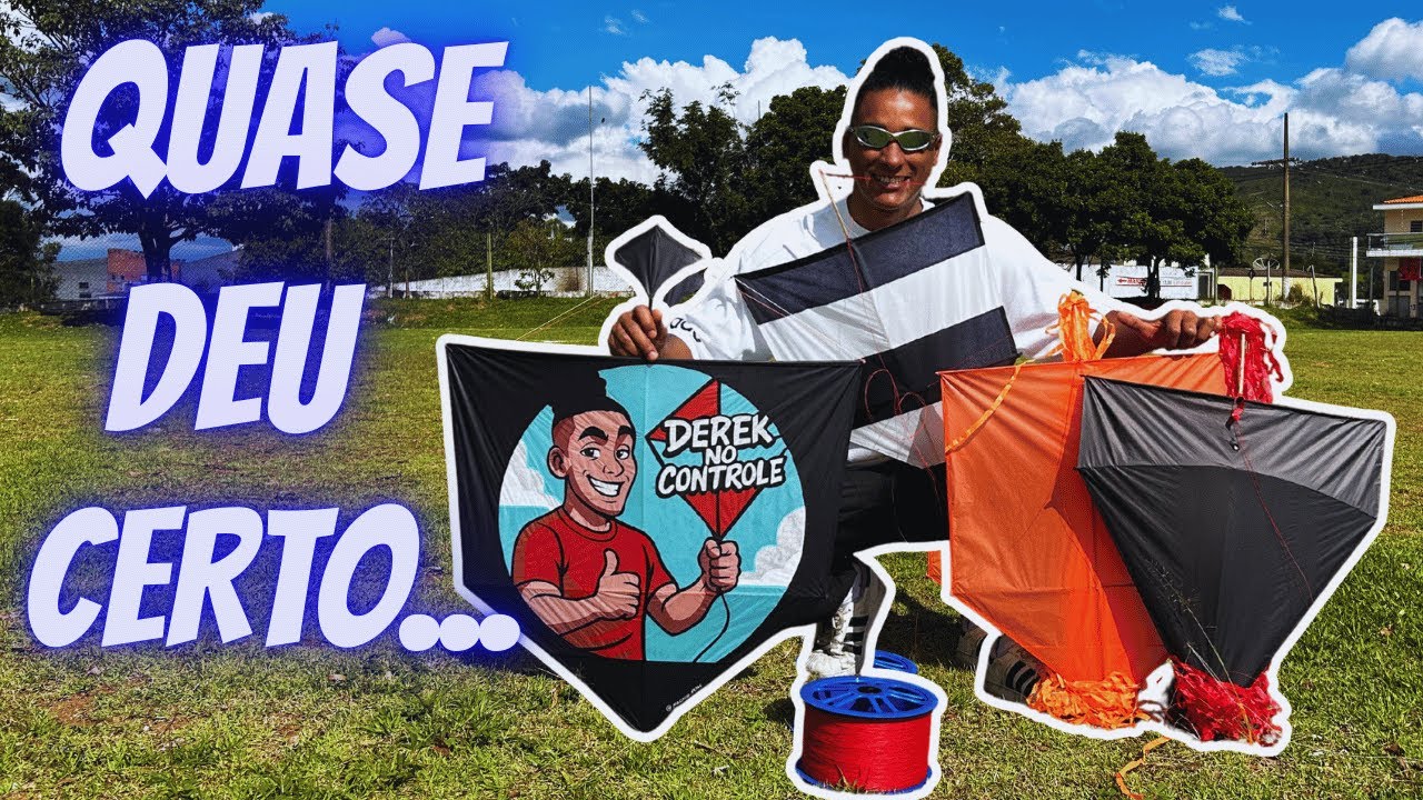 TESTANDO AS PIPAS QUE EU FIZ | Tive que usar uma estratégia para a linha não quebrar