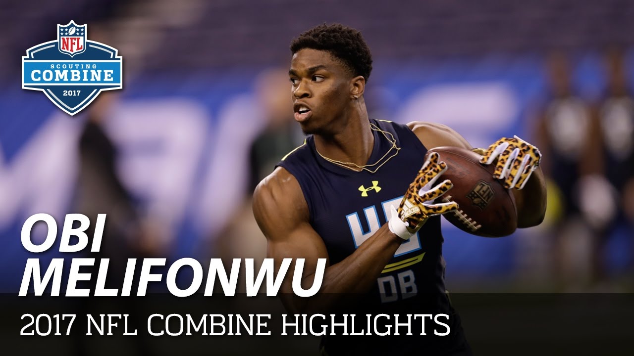 Obi Melifonwu (Connecticut, DB) | NFL | 2017 NFL Combine Highlights