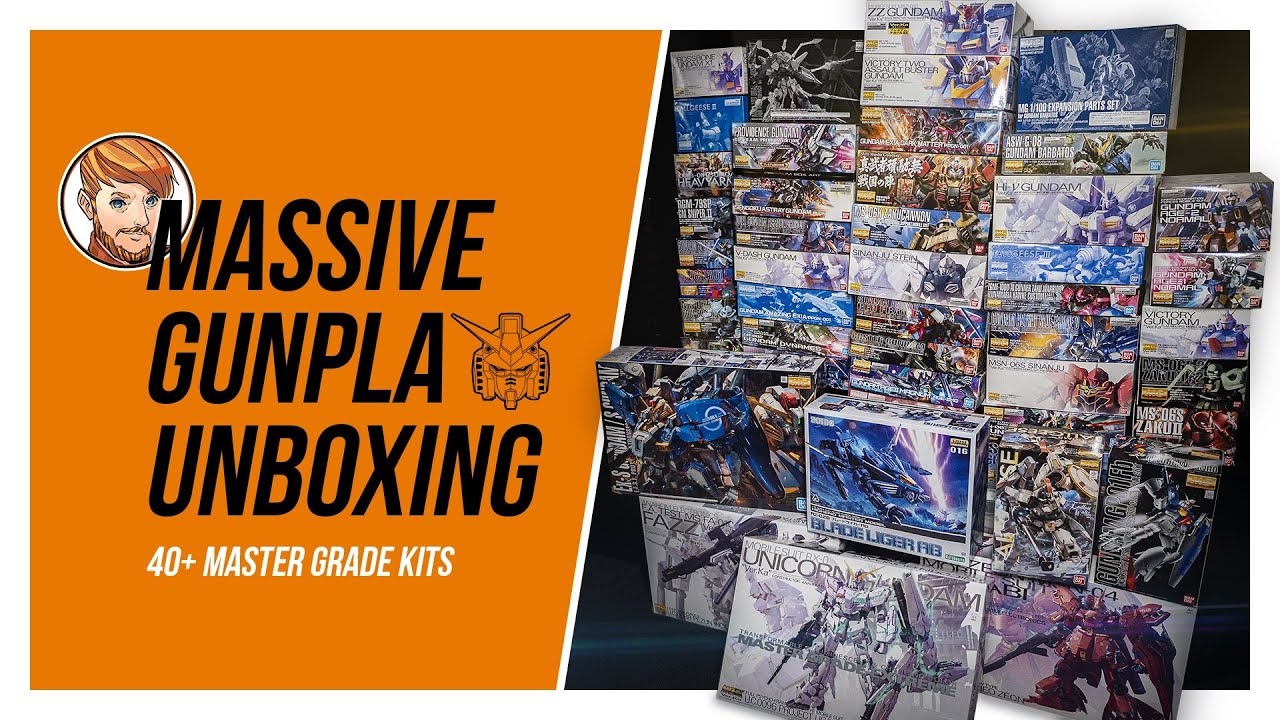 Massive 40+ Gunpla Haul Unboxing