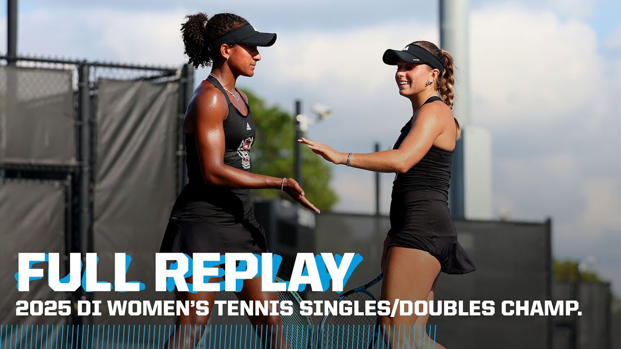 2025 NCAA DI women's tennis singles and doubles championship | FULL REPLAY