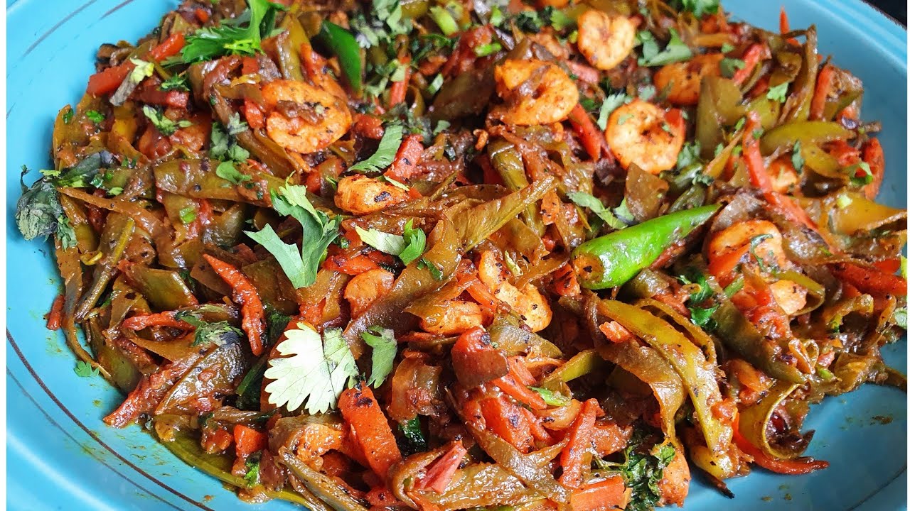 How to cook curry: Mangetout & carrot healthy under 100 CALORIES ONLY! VEGETABLE CURRY DELICIOUS