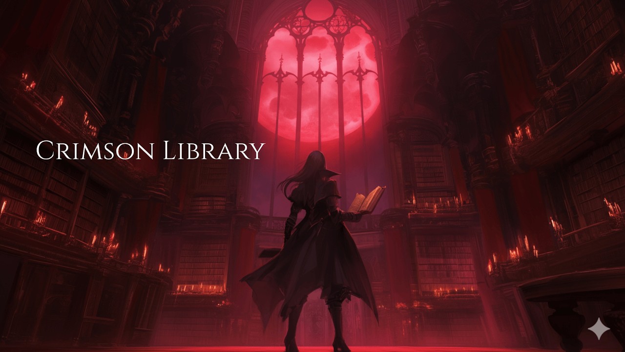 The Crimson Library &ndash; Dark Baroque Piano & Strings | Melancholic Gothic Fantasy Music For Deep Focus