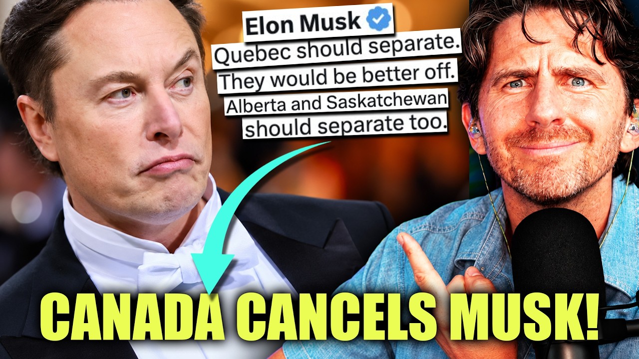 Торговая война с Канадой обостряется: попытка Илона Маска расколоть страну оборачивается против н...