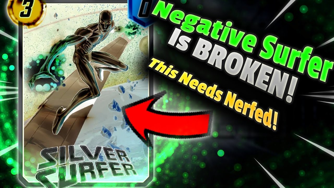 Negative Silver Surfer Is BROKEN! This Will Be Nerfed! Marvel Snap Silver Surfer Series 5 Deck Guide