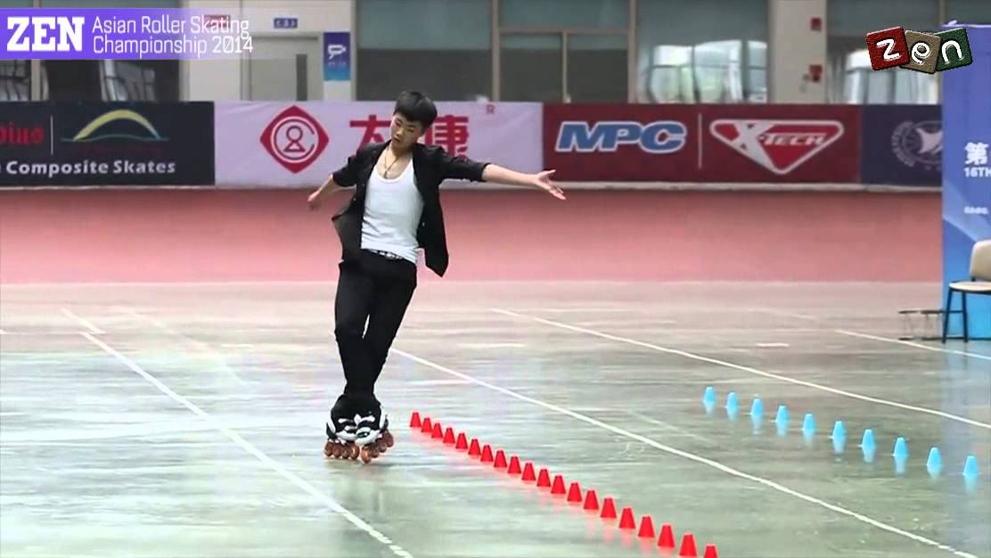 Zhang Hao 张颢 1st ║ Asian Roller Skating Championship 2014