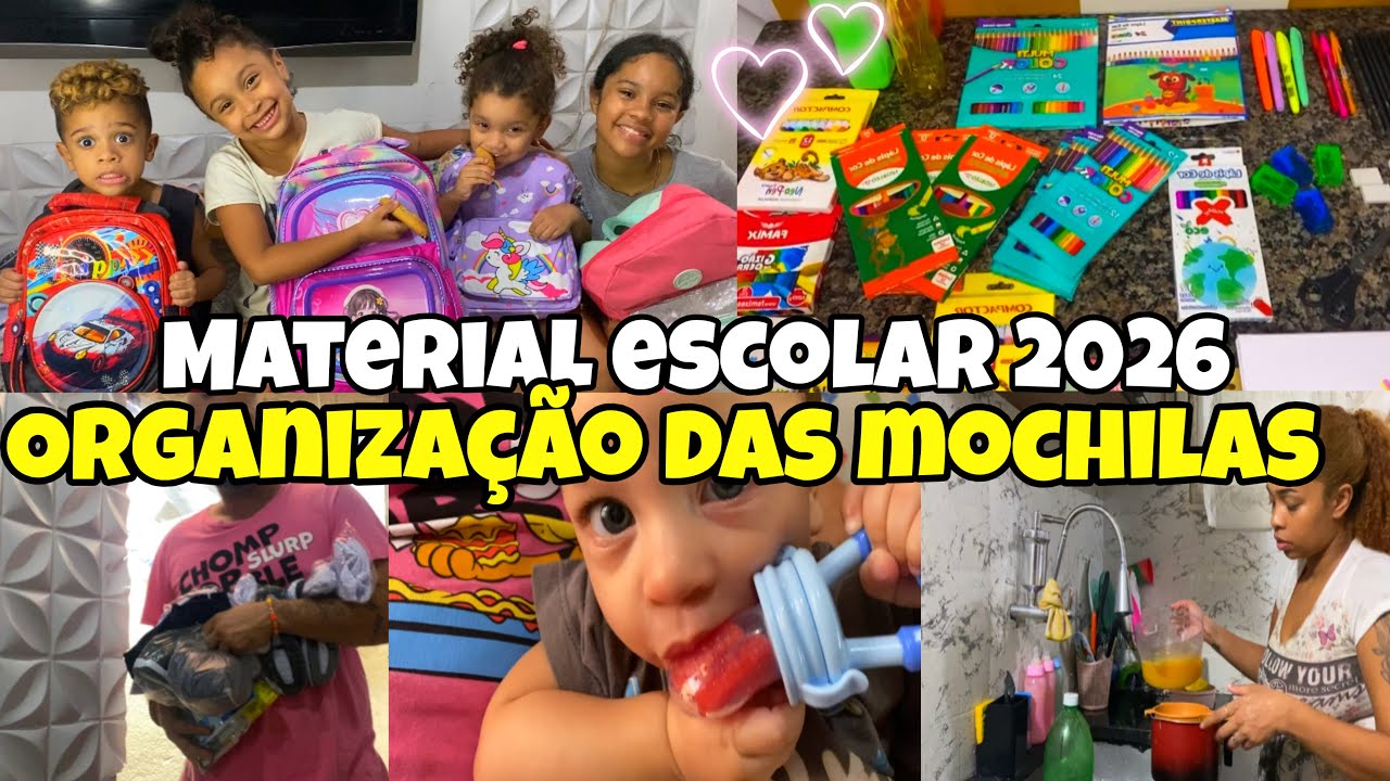 NOAH COMEÇOU A INTRODUÇÃO ALIMENTAR 👩🏽‍🍼| ORGANIZAÇÃO DA MOCHILA DAS CRIANÇAS 📚 | ROTINA REAL DE MÃE