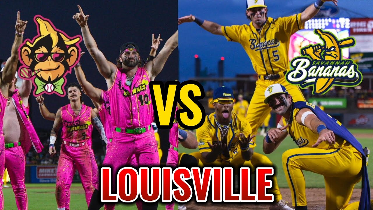 Savannah Bananas Vs Party Animals in Louisville!!