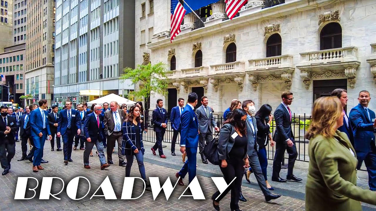 Walking NYC : Broadway from Financial District to Chinatown (October 5, 2021)