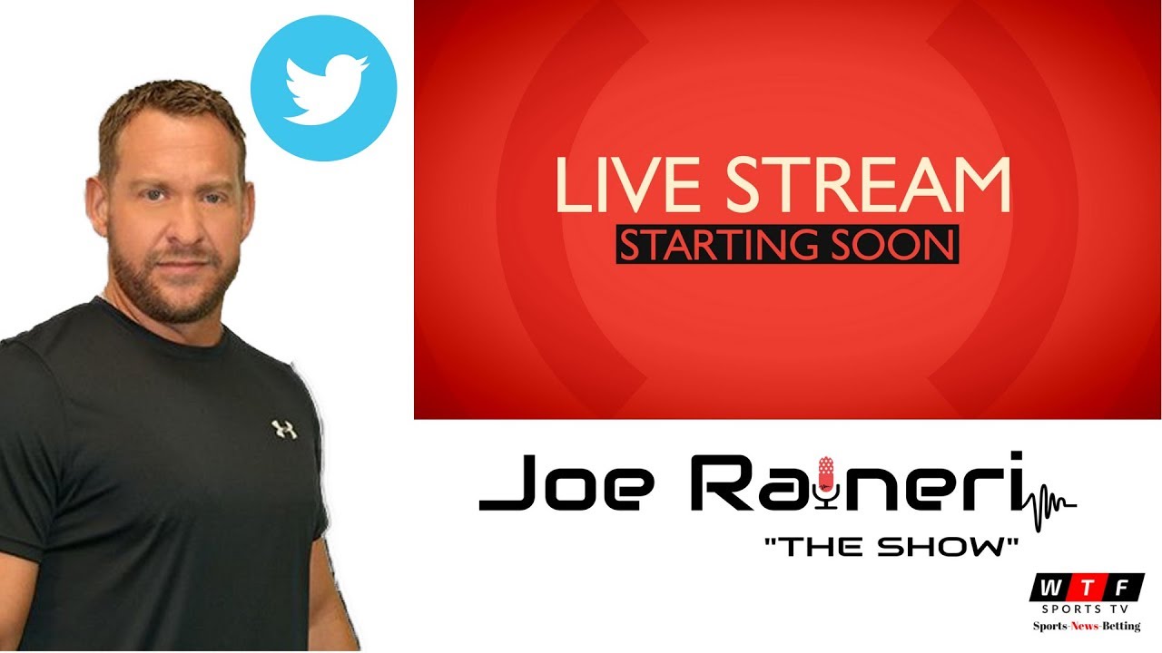 LIVE: The Joe Raineri Show WEDNESDAY 09/19/2018