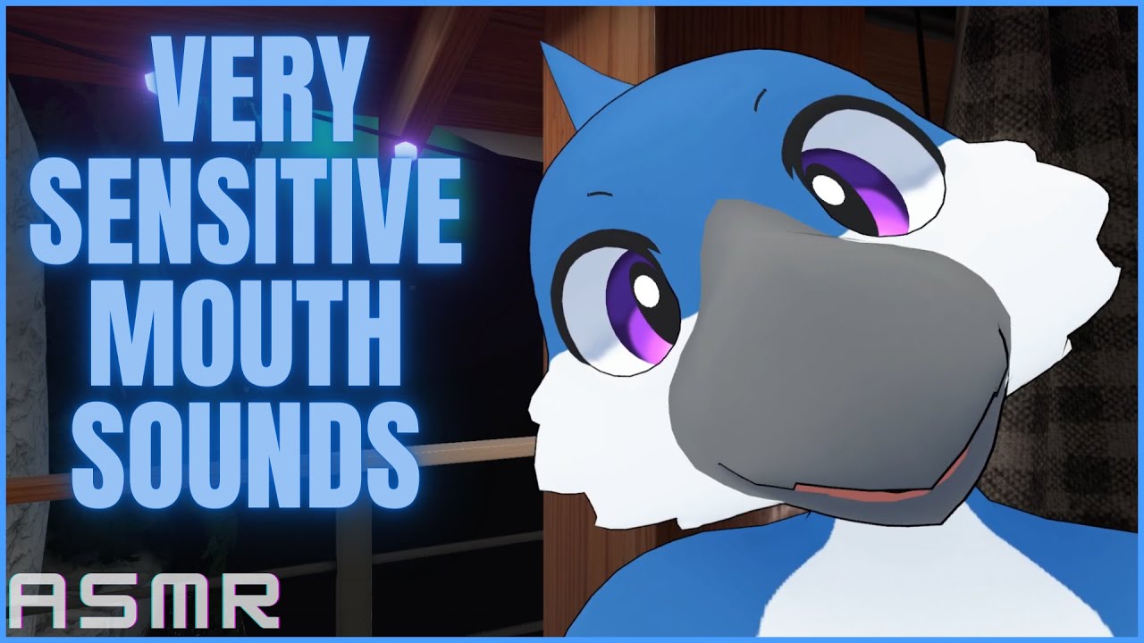 (Furry ASMR) 100% MAX SENSITIVE Mouth Sounds!!! :3